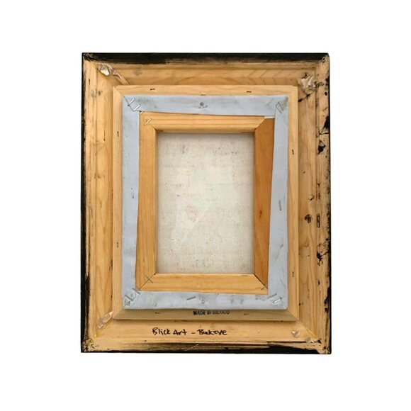 Dog Portrait Terroir in Suit Painting Canine Art Oil on Canvas Signed and Framed - Picture 6 of 7